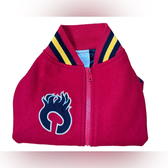 All Star Dogs NHL Unisex NHL Calgary Flames All Weather Outerwear Dog Jacket - Picture 9 of 11